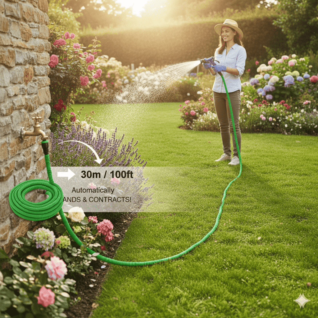 Tuyau d’Arrosage Extensible MAGIC HOSE 15m / 50ft – Expansion Automatique 3X thumbnail 3