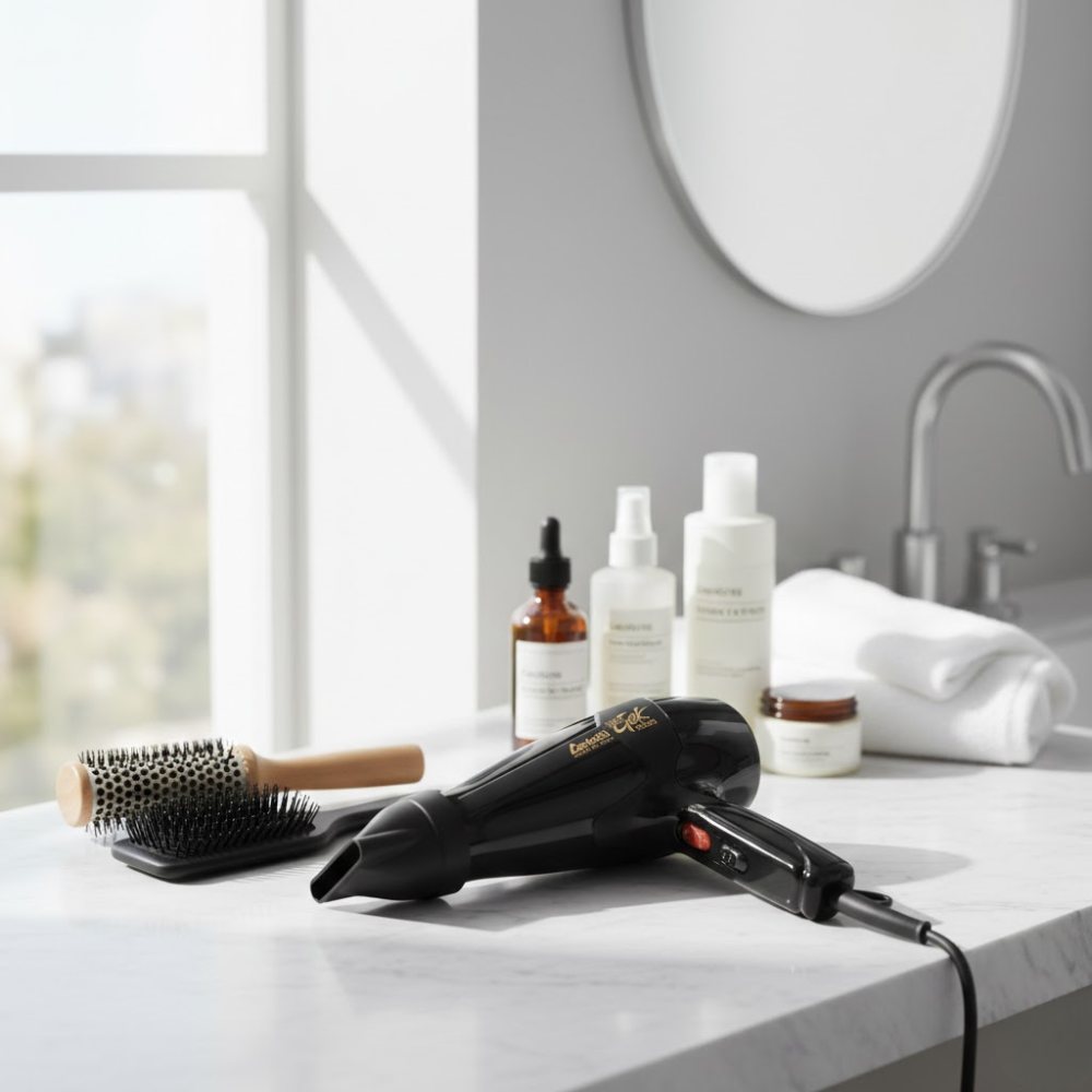 Super 3800 Noir – Sèche-cheveux Professionnel 1800w