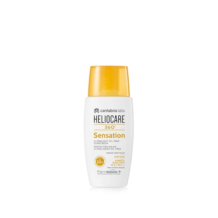 Heliocare 360º Sensation Crème Fluide Spf50 - Protection Solaire Très Haute Anti-âge
