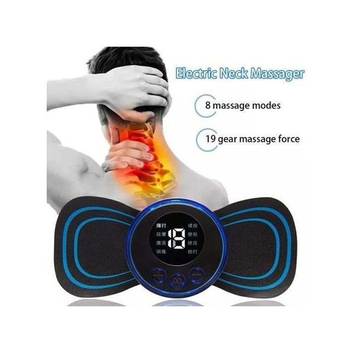 Masseur Electrique Cou & Epaules – Leger, Portable Et Multi-zones thumbnail 1