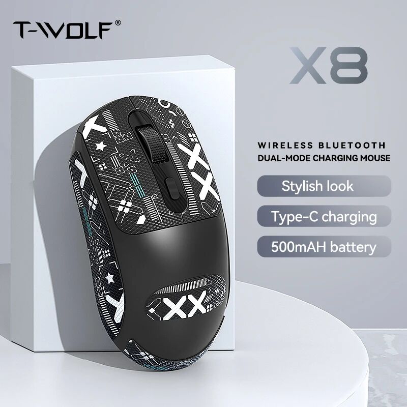 Souris Gaming Sans Fil Dual Mode (Bluetooth + 2.4 GHz) Rechargeable thumbnail 4