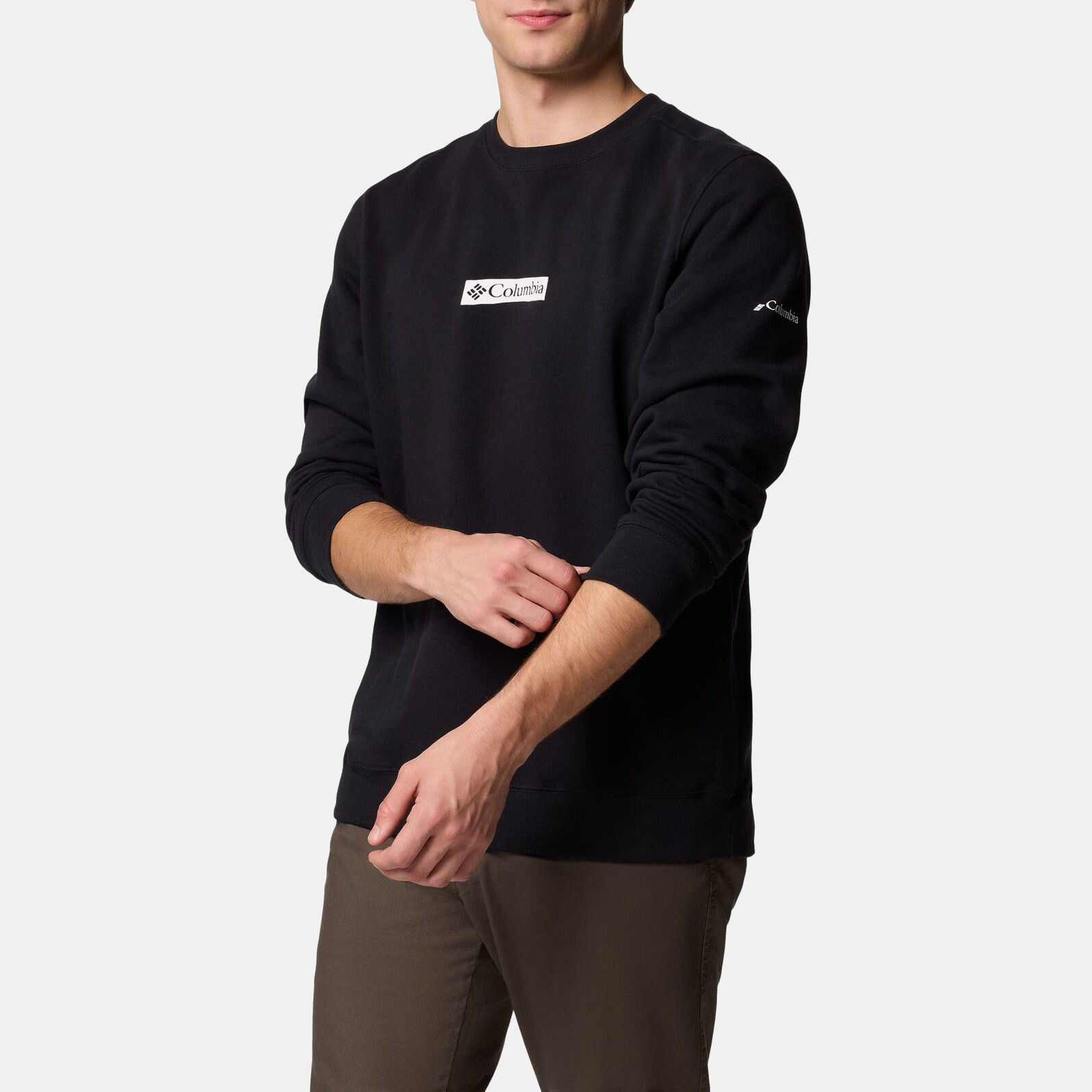 Columbia Kids Trek Crew Pull Sweat Homme Noir thumbnail 3