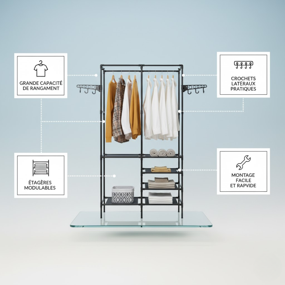 Armoire Portable De Rangement thumbnail 6