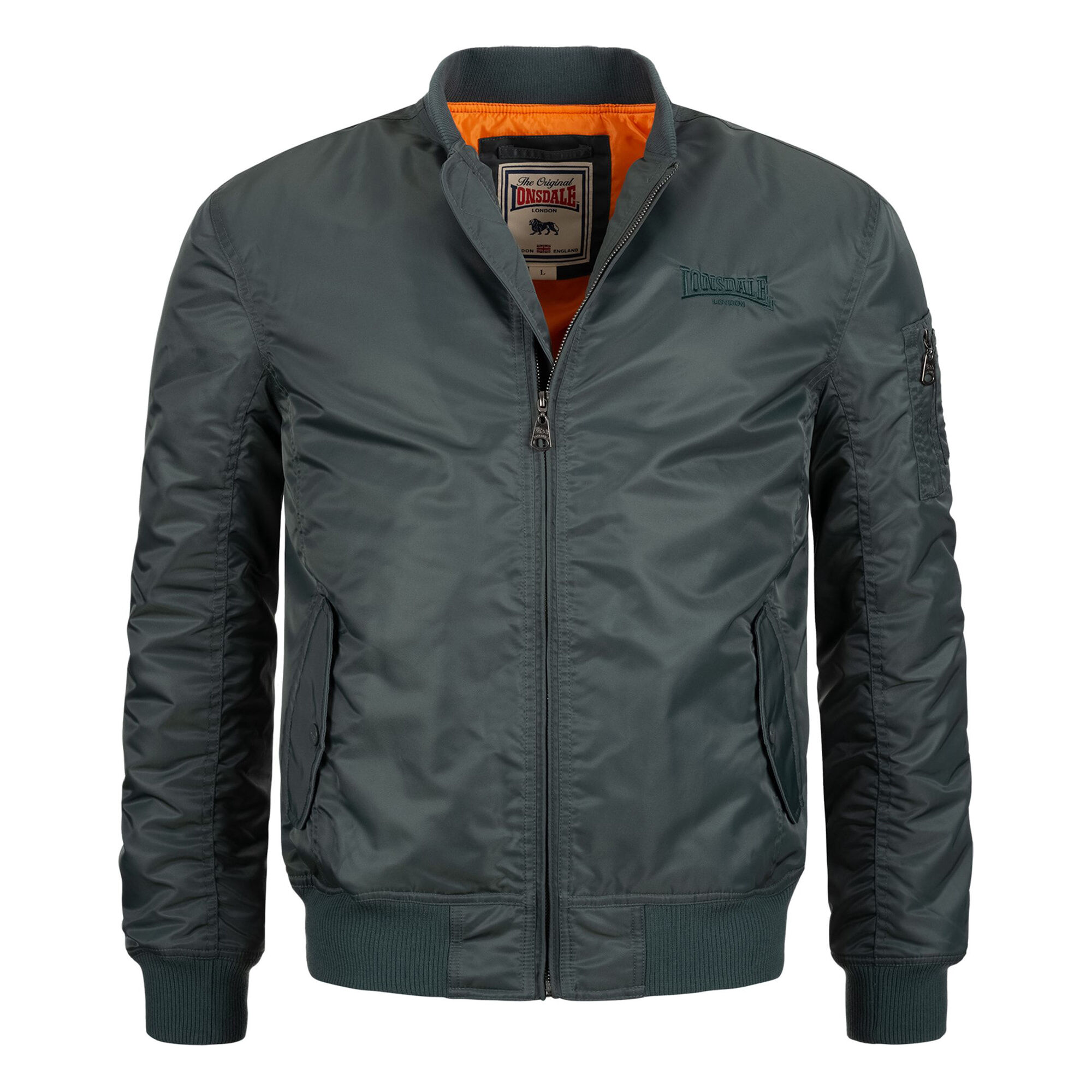 Lonsdale SCHMALE PASSFORM POOLSTOCK - Blouson Bomber - Olive