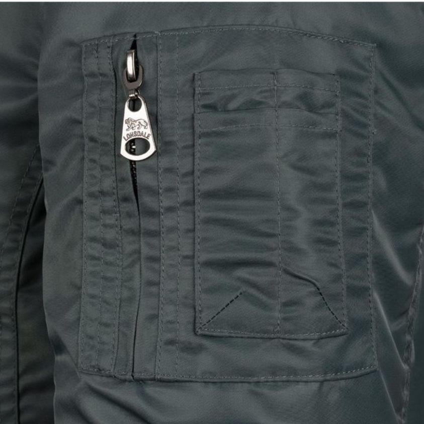 Lonsdale SCHMALE PASSFORM POOLSTOCK - Blouson Bomber - Olive thumbnail 4