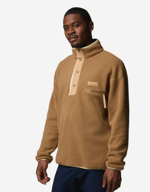 Pull polaire à demi-bouton Helvetia II - Homme