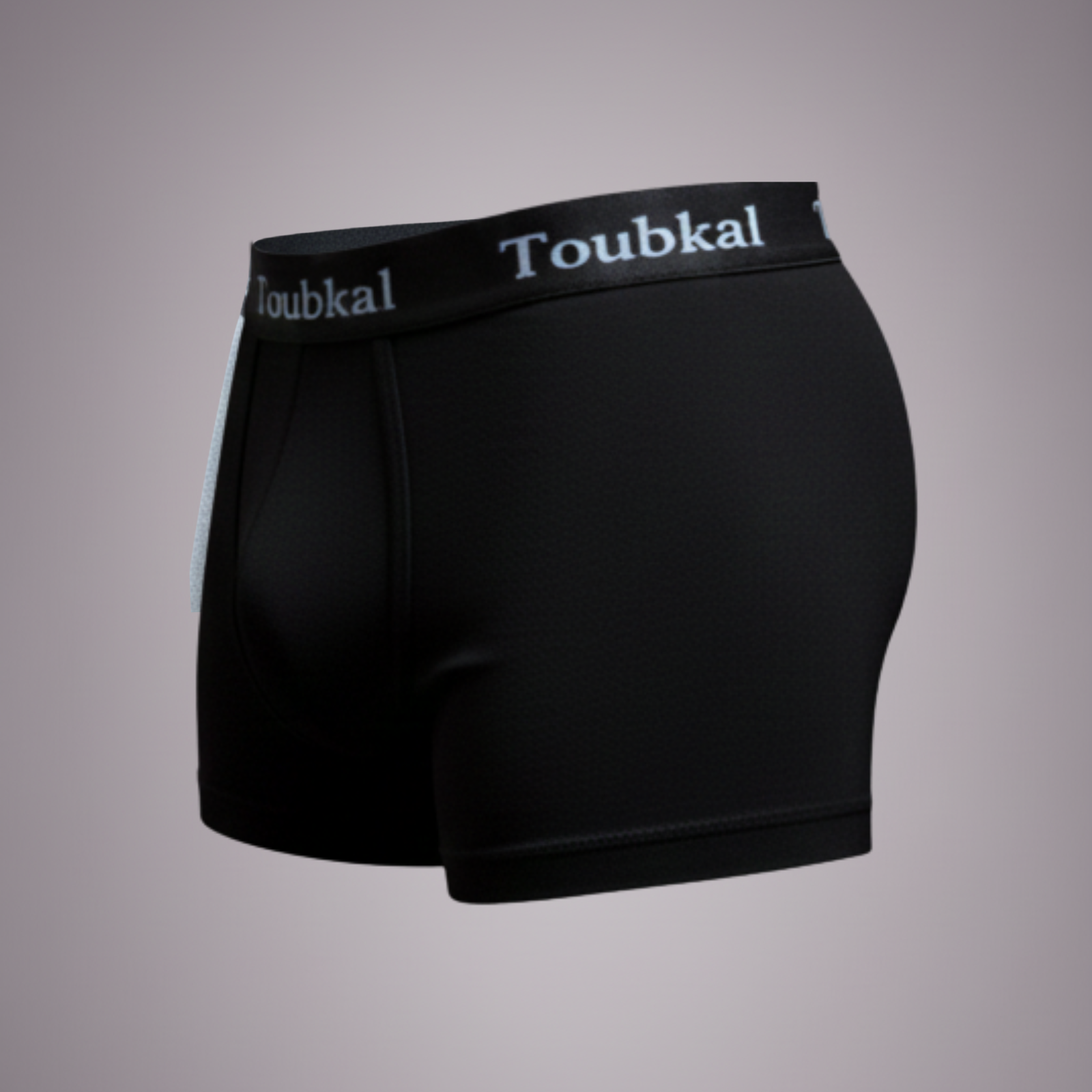 Boxer Ajusté Homme Uni - Noir thumbnail 3