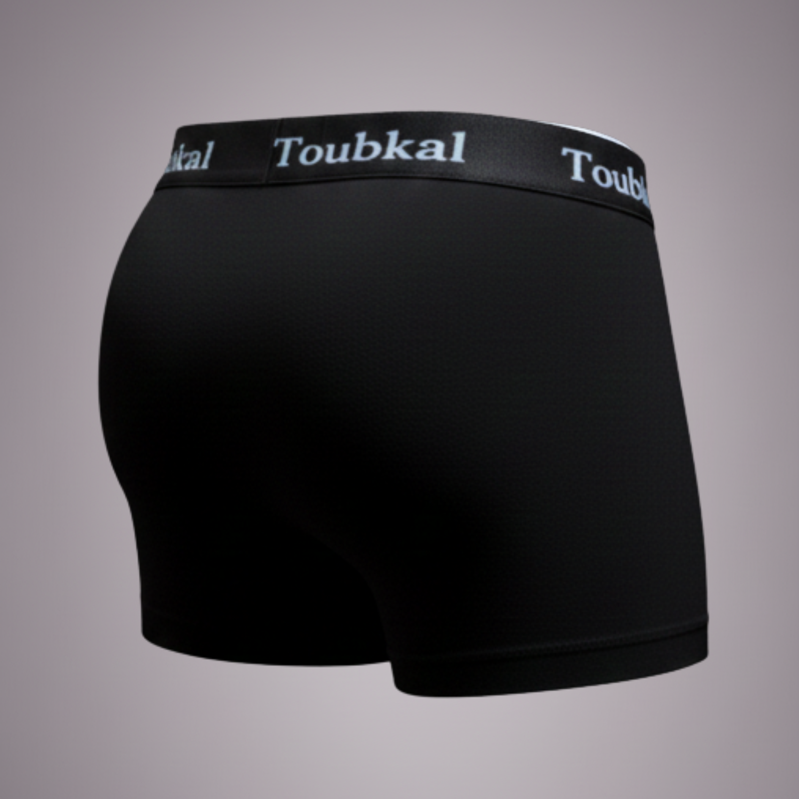 Boxer Ajusté Homme Uni - Noir thumbnail 4