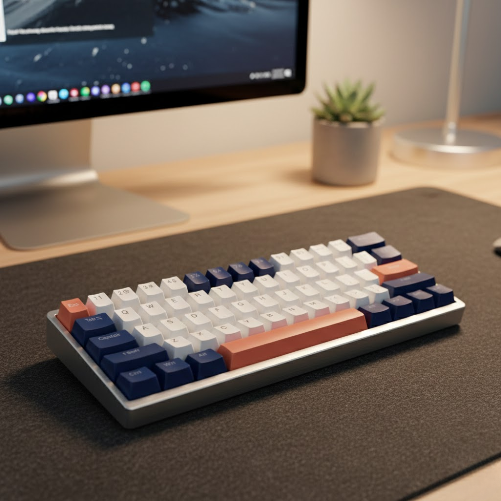 Clavier Mécanique T60 Pour Gaming Avec Rétroéclairage Rgb thumbnail 3