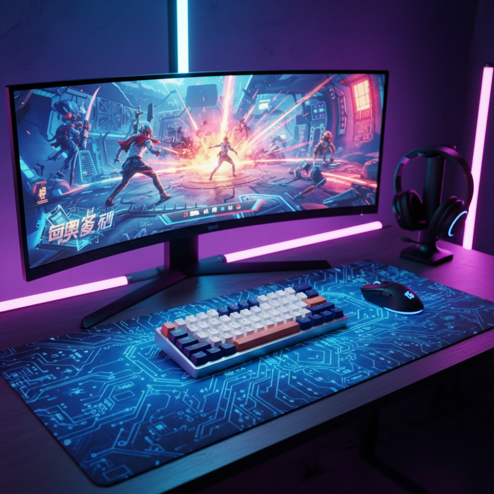 Clavier Mécanique T60 Pour Gaming Avec Rétroéclairage Rgb thumbnail 5