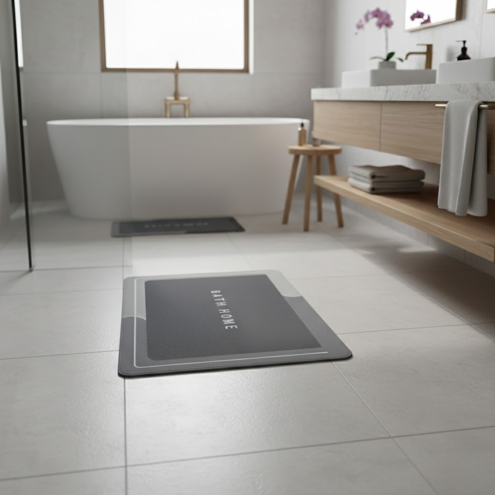 Tapis de Bain Doux & Absorbant Et Lavable – 80 × 50 cm – Couleur Et Design Aléatoires thumbnail 3