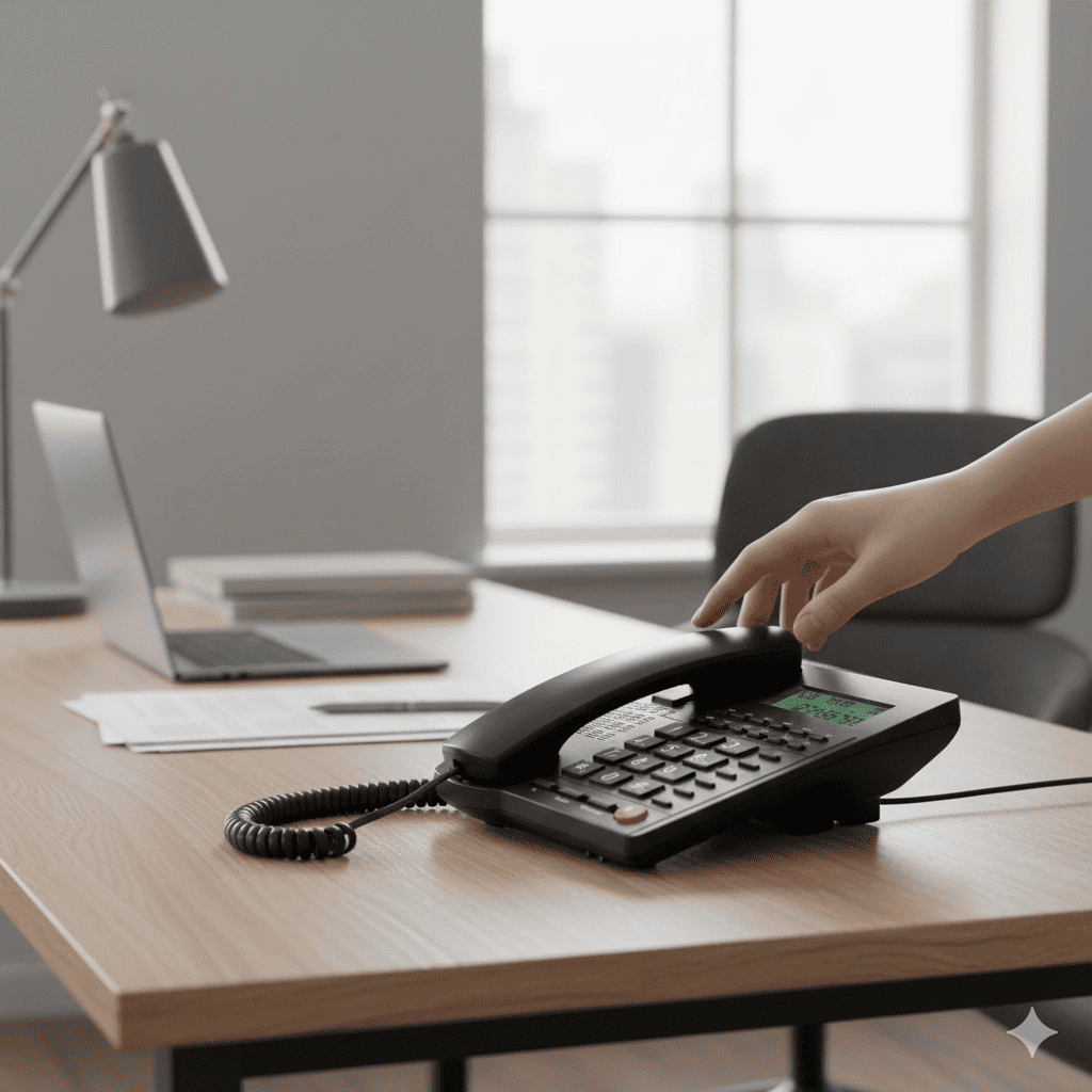 Téléphone Fixe  ct310 Multifonction – Bureau, Maison thumbnail 3