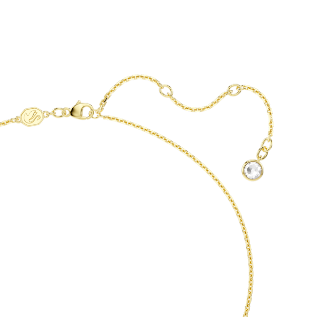 Collier UNA edition CAN rouge et plaqué or