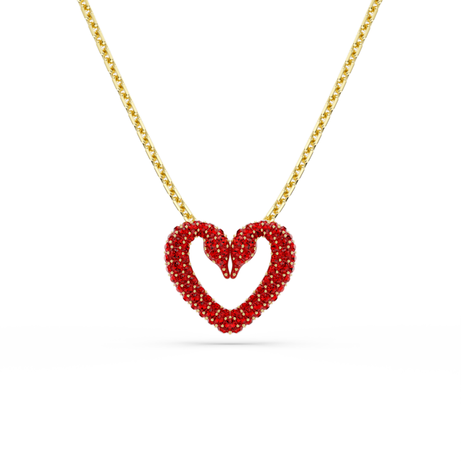 Collier UNA edition CAN rouge et plaqué or thumbnail 4