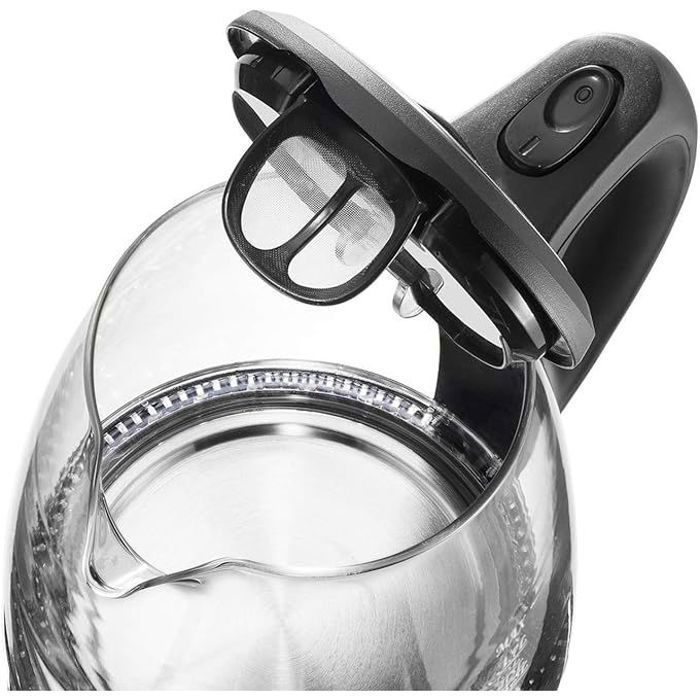 Bouilloire Électrique – Non spécifié – 1500W – 2 Litres – Verre – LED Éclairé thumbnail 2