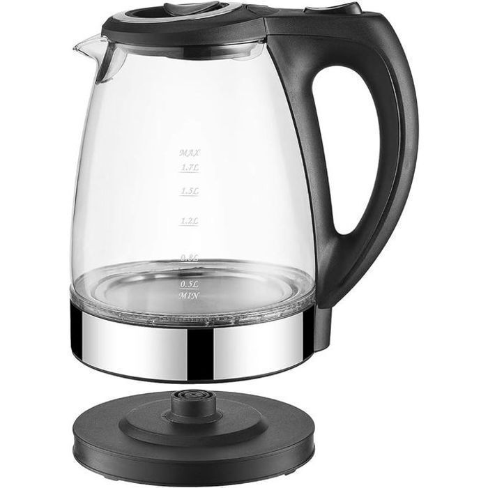 Bouilloire Électrique – Non spécifié – 1500W – 2 Litres – Verre – LED Éclairé thumbnail 3