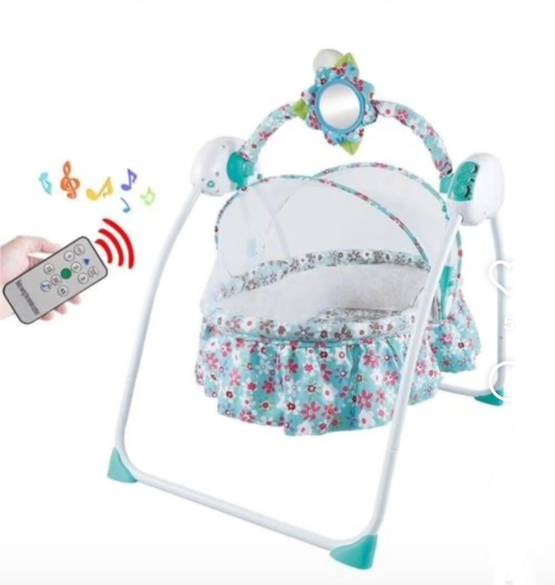 Berceau musical électronique Fairchild pour bébé