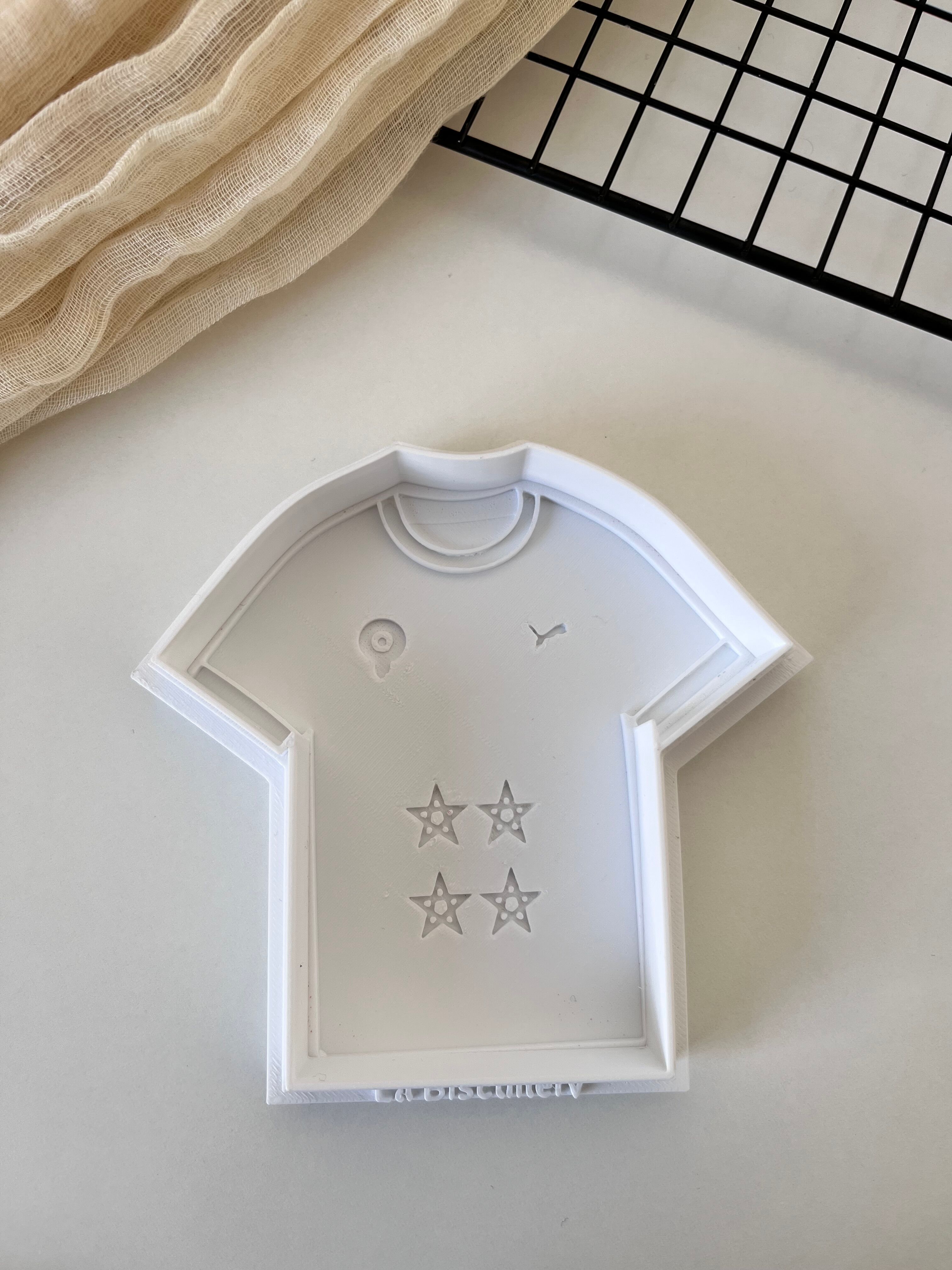 Set Emporte Pièces + Tampon Maillot Du Maroc