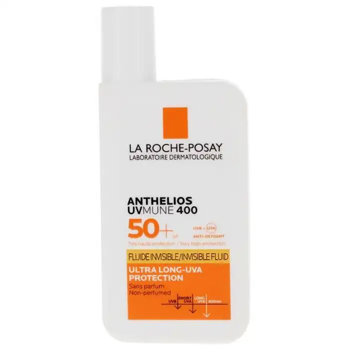 Anthelios Fluide Invisible Sans Parfum SPF50+