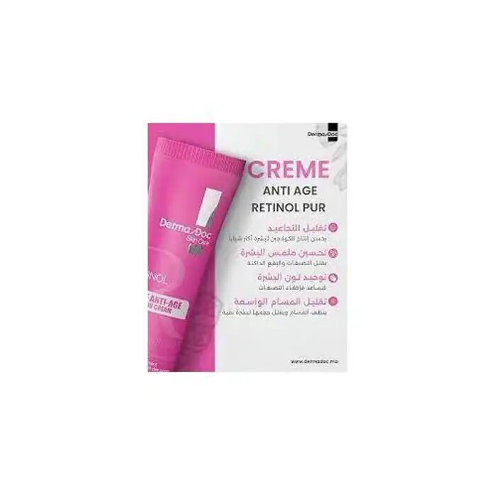 Crème Anti-Âge Rétinol Pur Sans ammoniaque - Tous types de peau