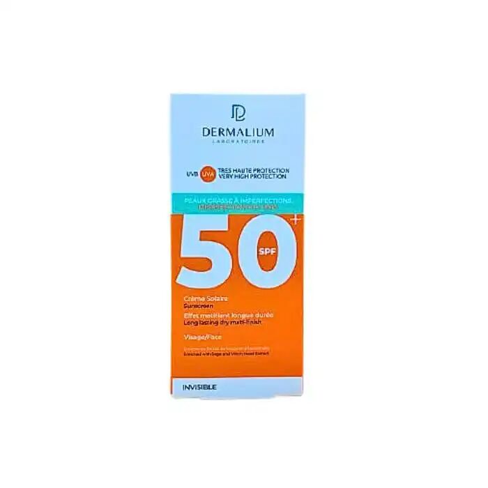 Ecran Solaire Peaux Grasse à Imperfections Spf50+ 50ml