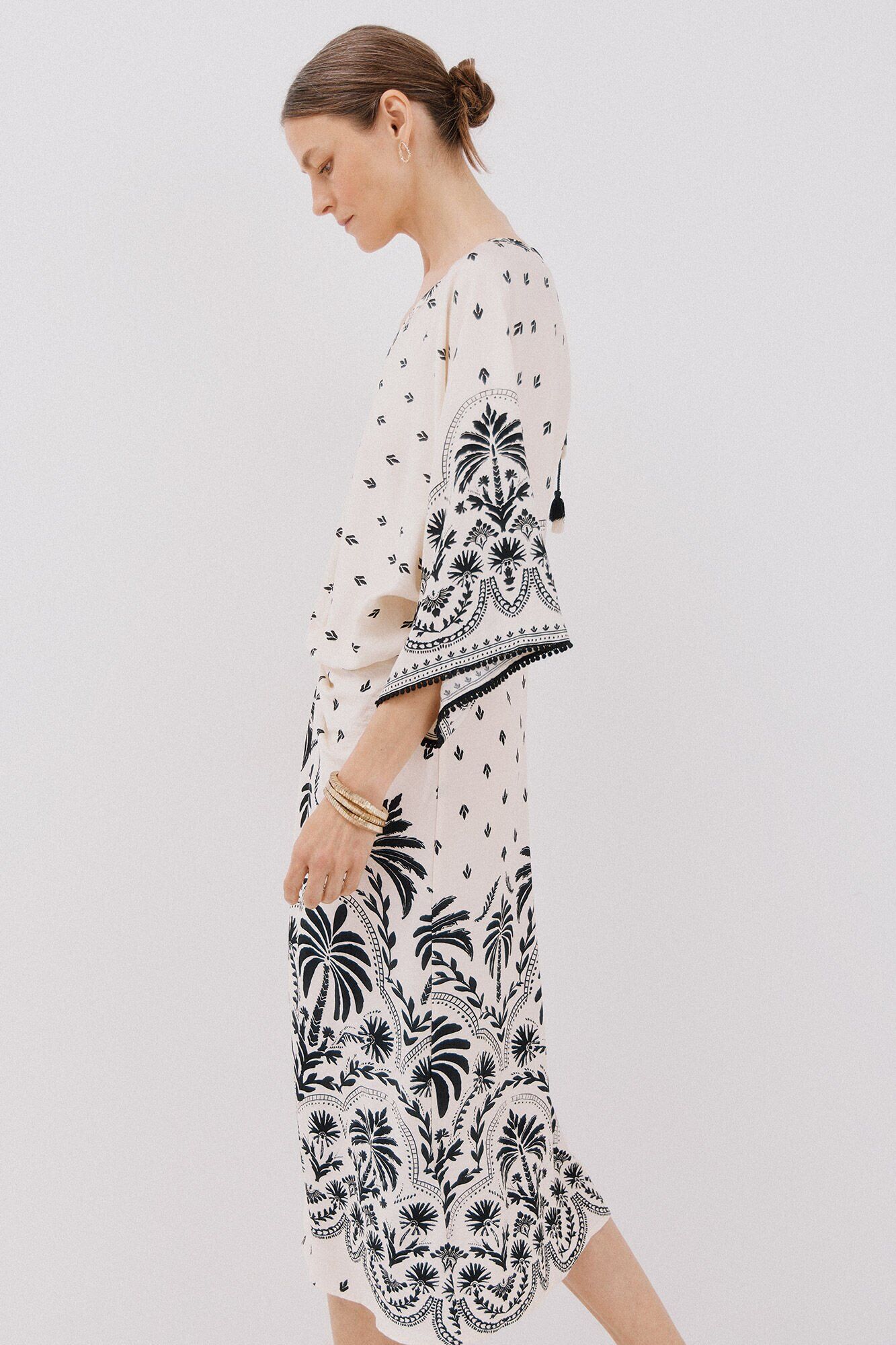 2.t.m.vestido Tunic Print