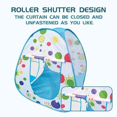 Maison Pop-Up colorée, tente de jeu enfant avec tunnel thumbnail 4