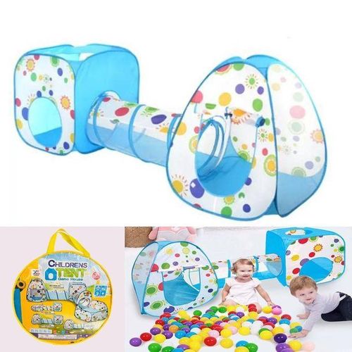 Maison Pop-Up colorée, tente de jeu enfant avec tunnel thumbnail 5