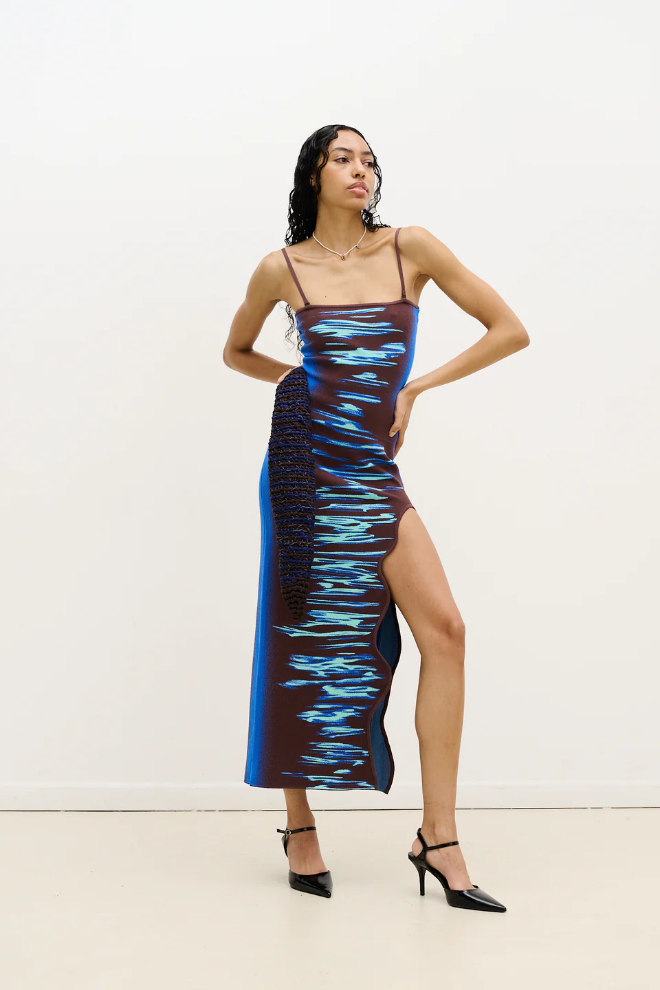 Robe maxi débardeur imprimé thumbnail 3