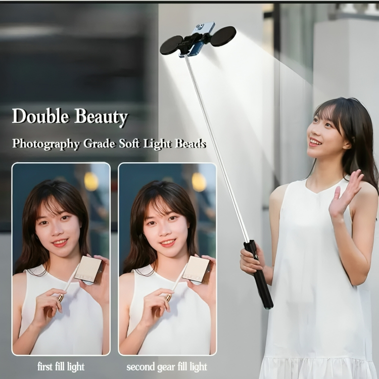 Selfie stick multifonction avec trépied et support téléphone thumbnail 5