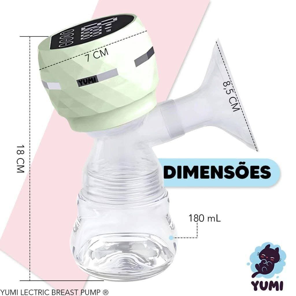 Tire-lait électrique portable avec biberon ( COULEUR ALEATOIR ) thumbnail 3