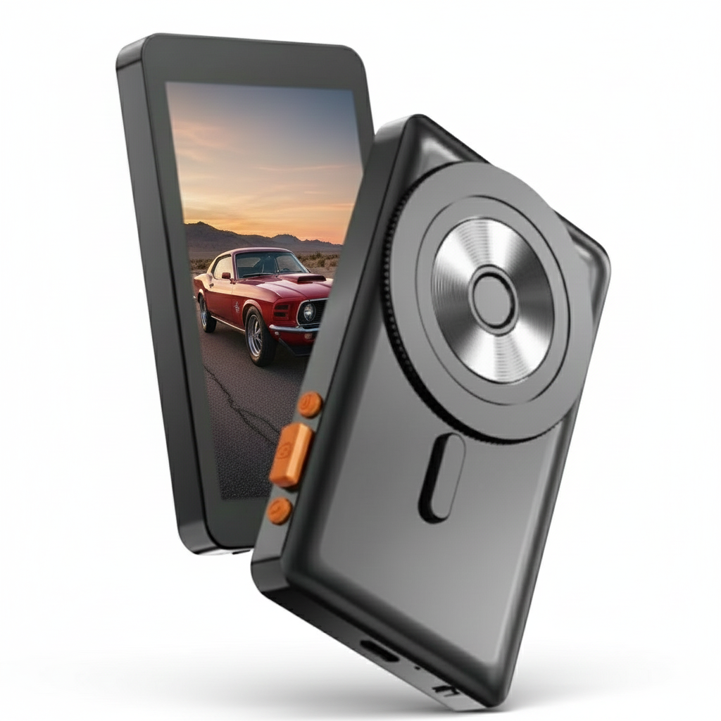 Camera Arriere Magnetique RK-X40E MagSafe avec Ecran Selfie Bluetooth  thumbnail 1