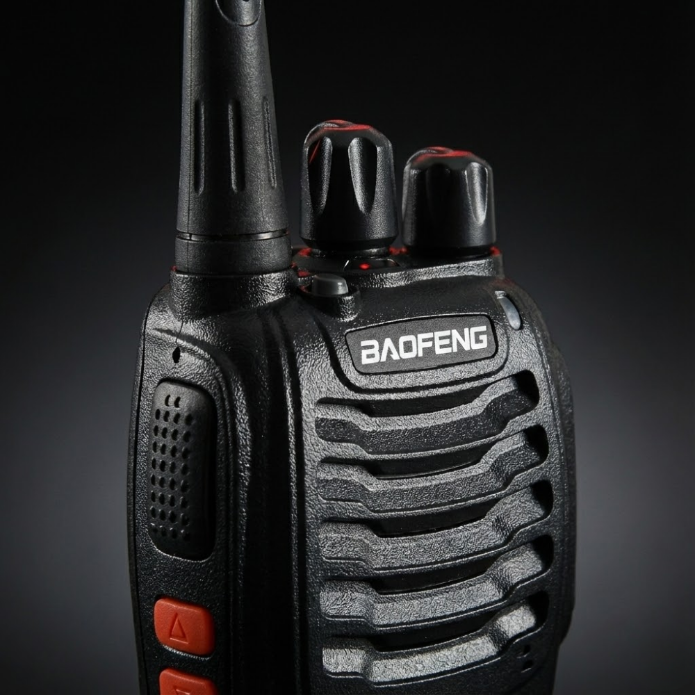 Talkie-walkie avec lampe torche led thumbnail 3