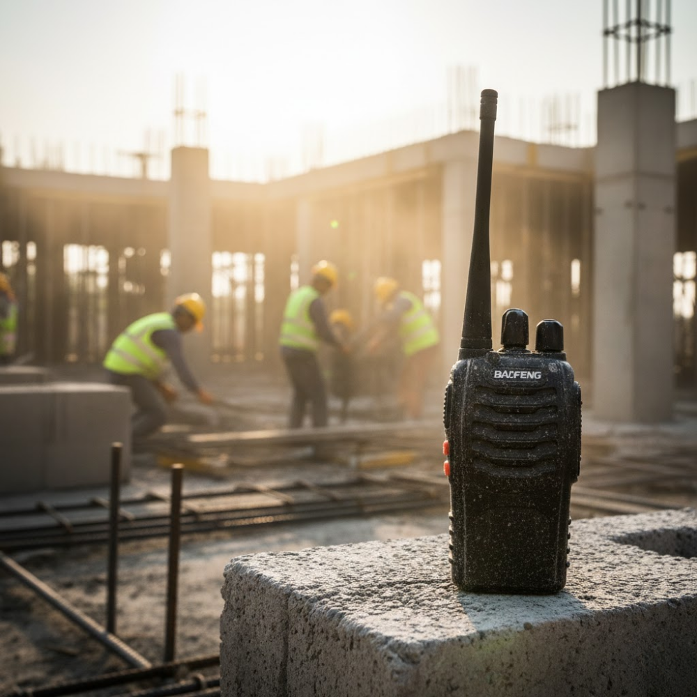 Talkie-walkie avec lampe torche led thumbnail 5