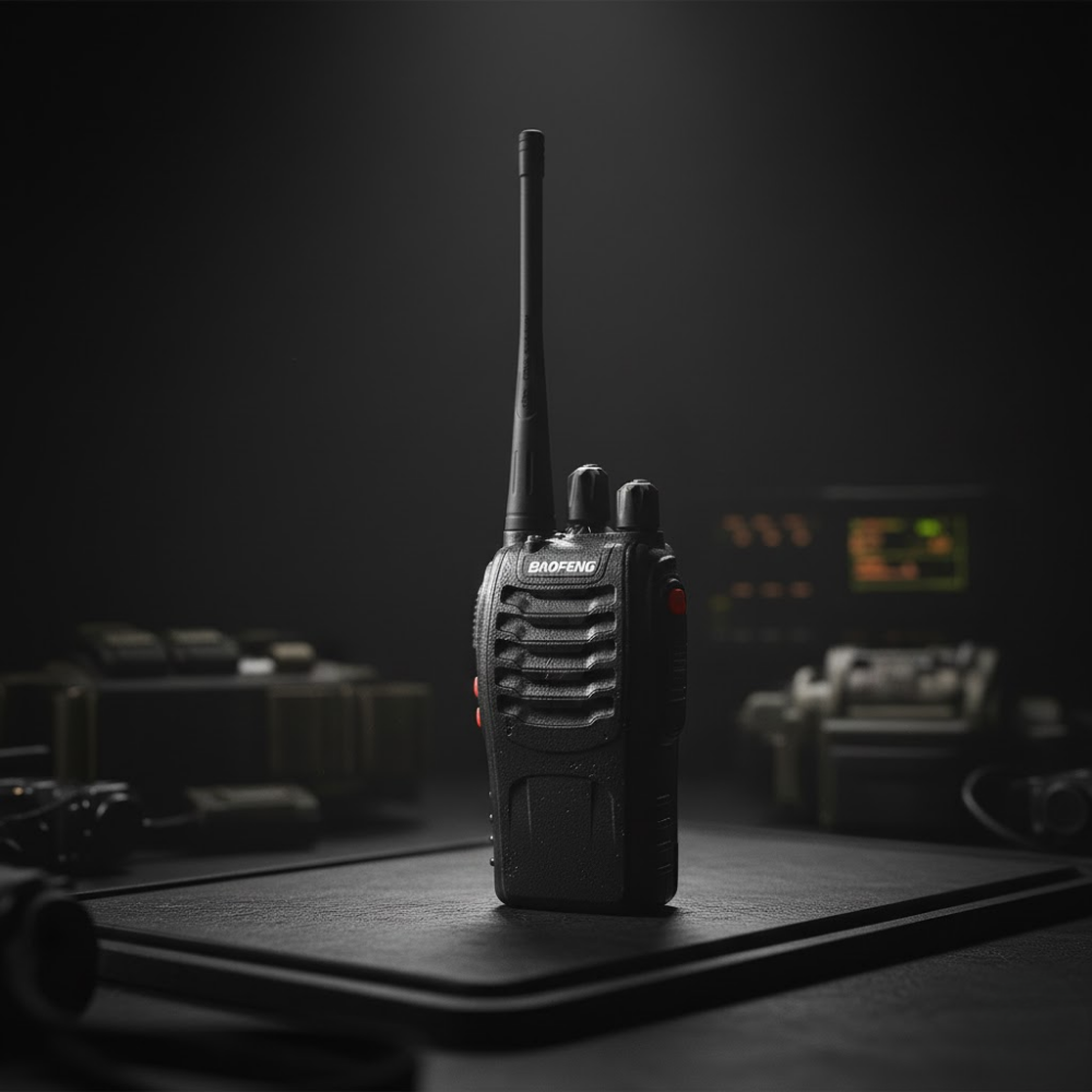 Talkie-walkie avec lampe torche led thumbnail 6