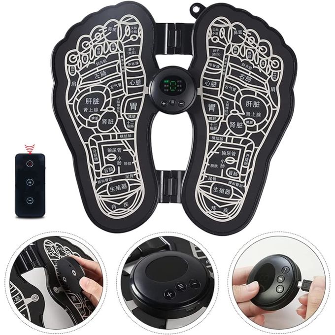Tapis de massage des pieds, masseur bioélectrique d'acupuncture