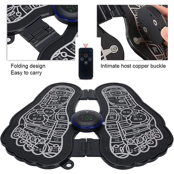 Tapis de massage des pieds, masseur bioélectrique d'acupuncture thumbnail 5