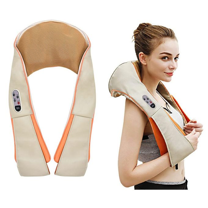 Appareil de Massage Shiatsu Électrique Chauffant massage en 3D-Rotation pour Cou