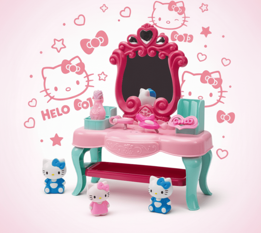 Table Coiffeuse Hello Kitty