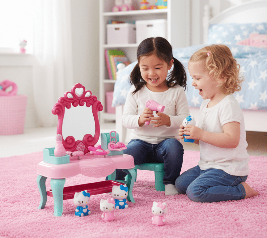 Table Coiffeuse Hello Kitty