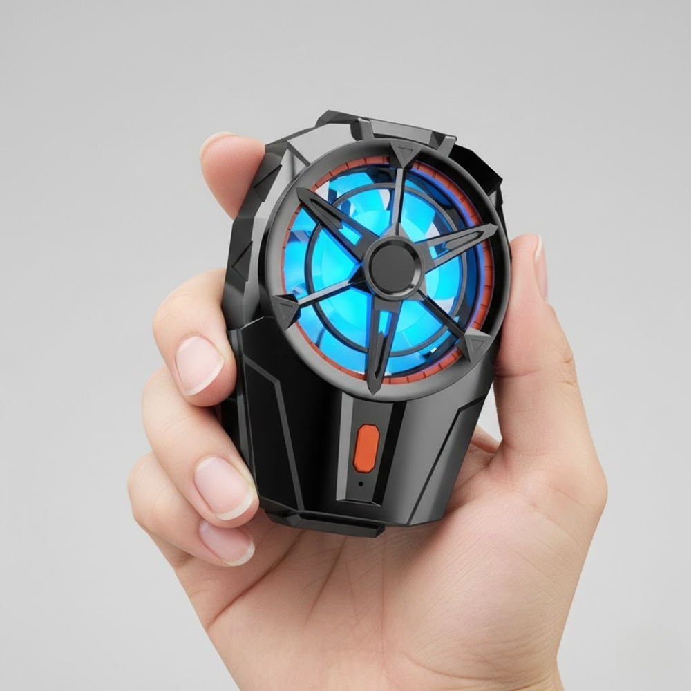 Ventilateur de refroidissement pour batterie de telephone – Refroidisseur rechargeable silencieux thumbnail 6