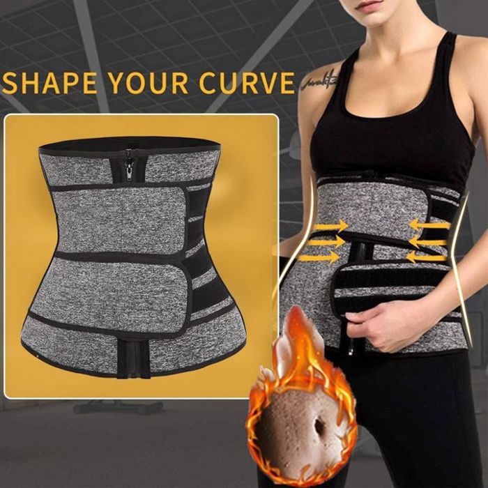 Ceinture serre-taille unisex corset d’entraînement pour perte de poids élastique