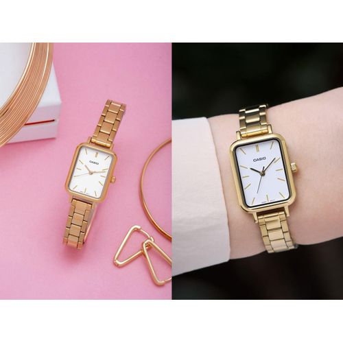 Montre En Métal Plaqué Or thumbnail 3