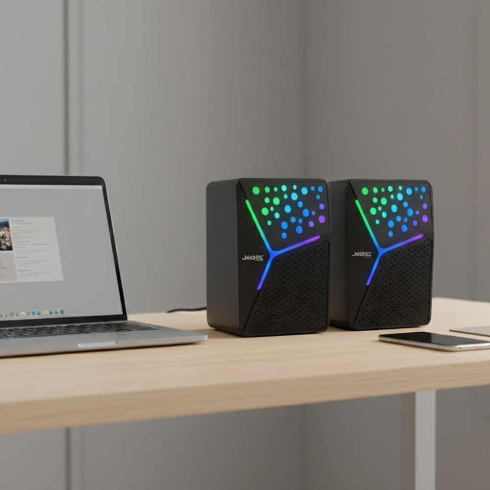 Haut-parleurs Gaming S-554 RGB – Son Puissant & Design Moderne thumbnail 4