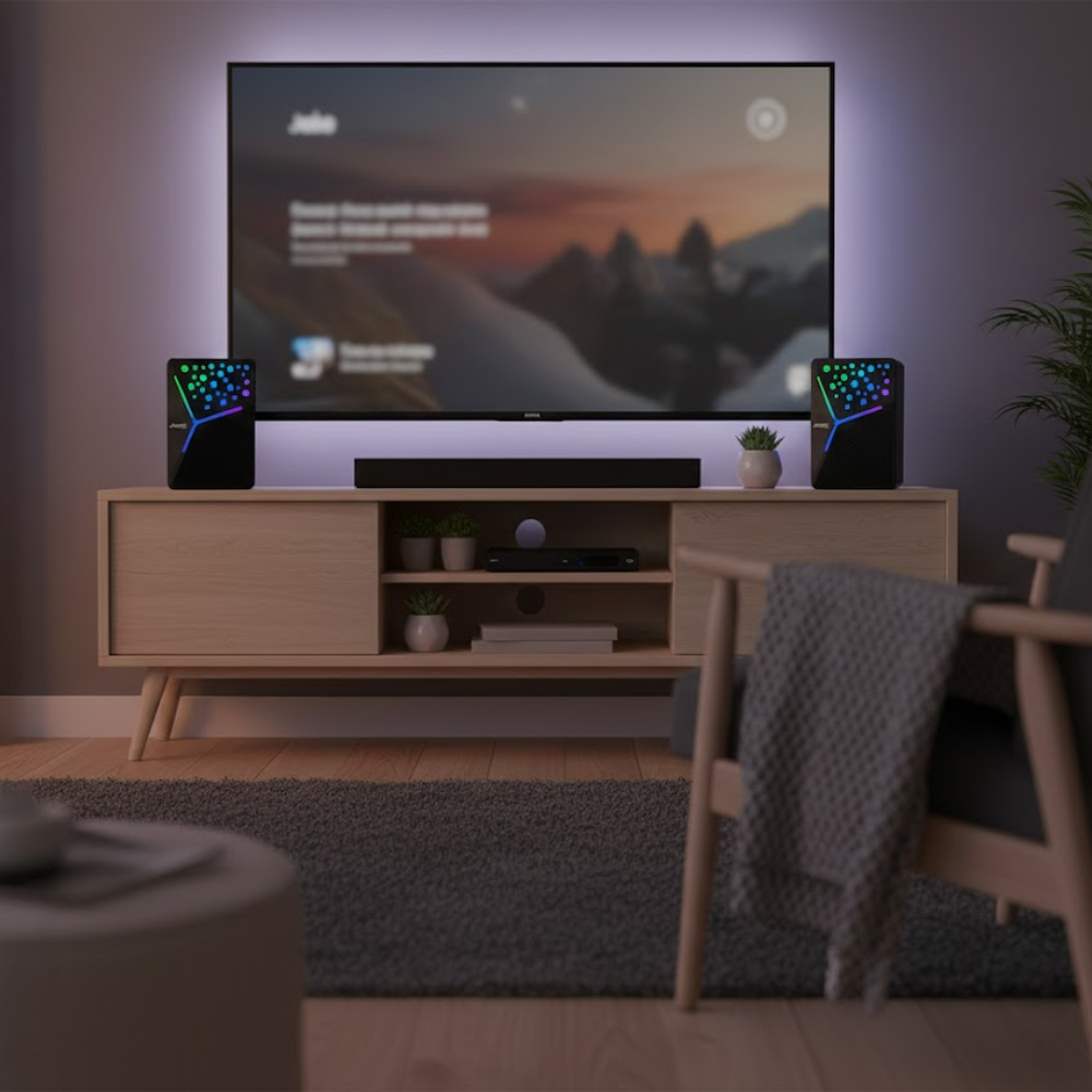 Haut-parleurs Gaming S-554 RGB – Son Puissant & Design Moderne thumbnail 6