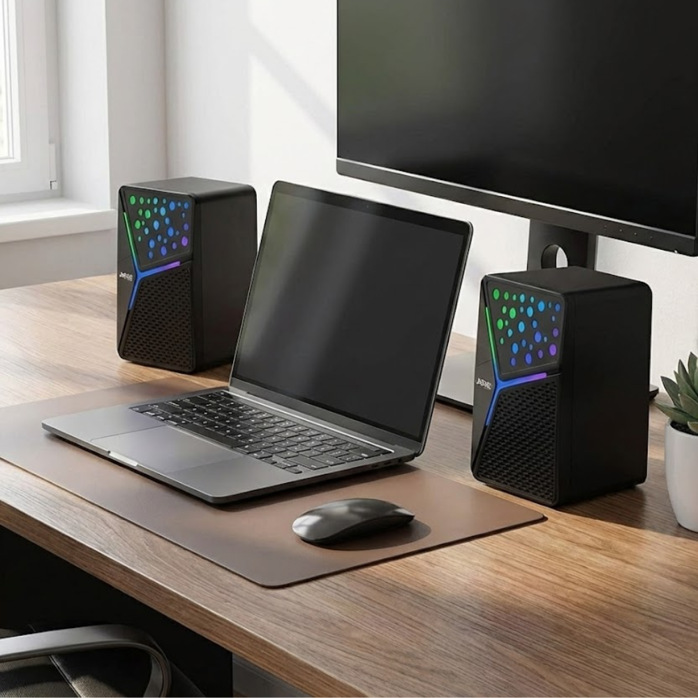 Haut-parleurs Gaming S-554 RGB – Son Puissant & Design Moderne thumbnail 7