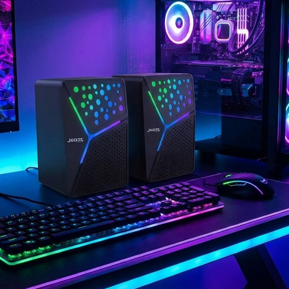 Haut-parleurs Gaming S-554 RGB – Son Puissant & Design Moderne thumbnail 8