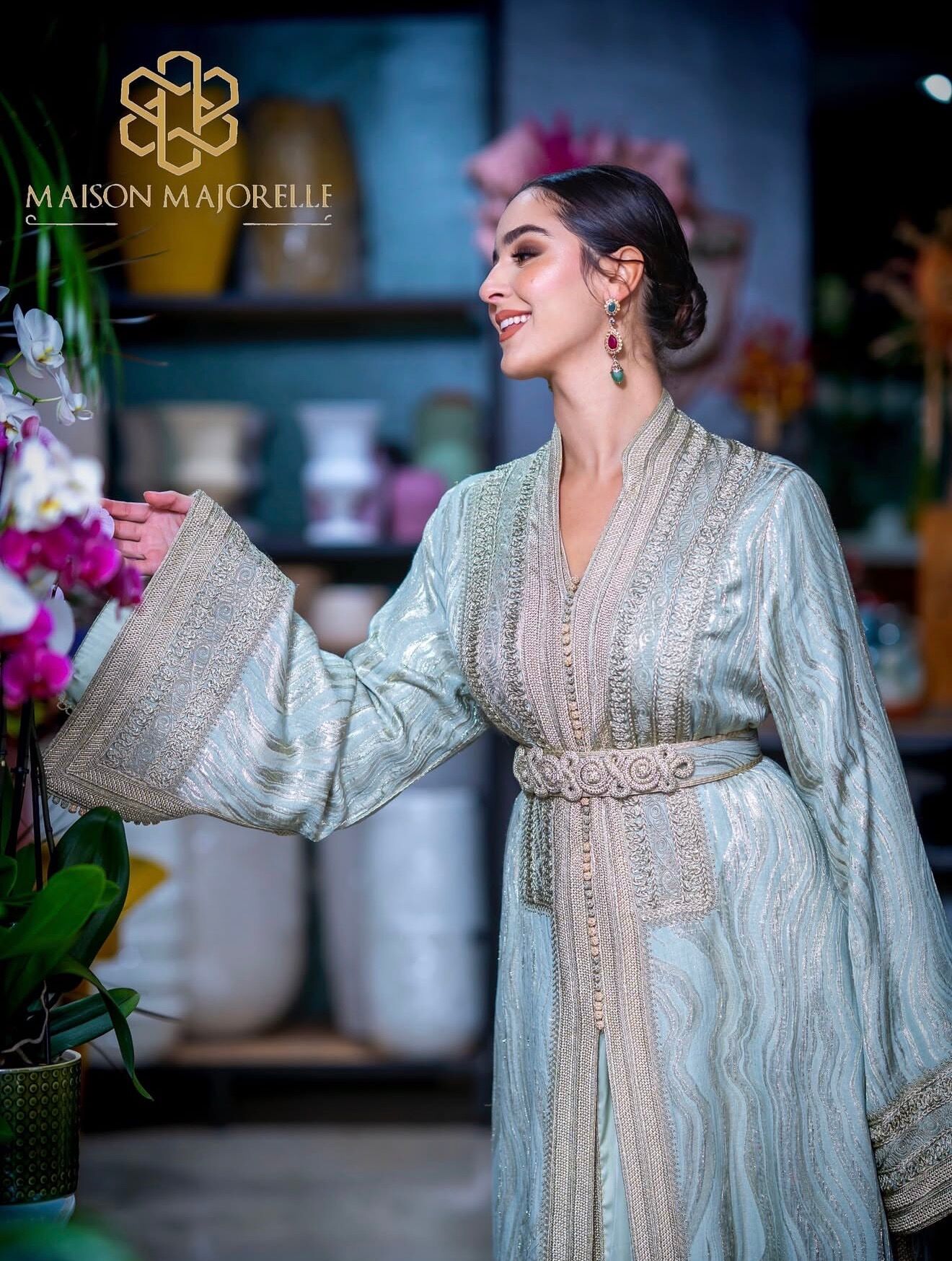 Caftan hortensia thumbnail 3