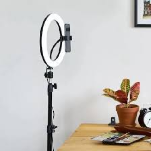 LED: MJ26 RGB LED Soft Ring Light 26cm With Phone Holder thumbnail 3