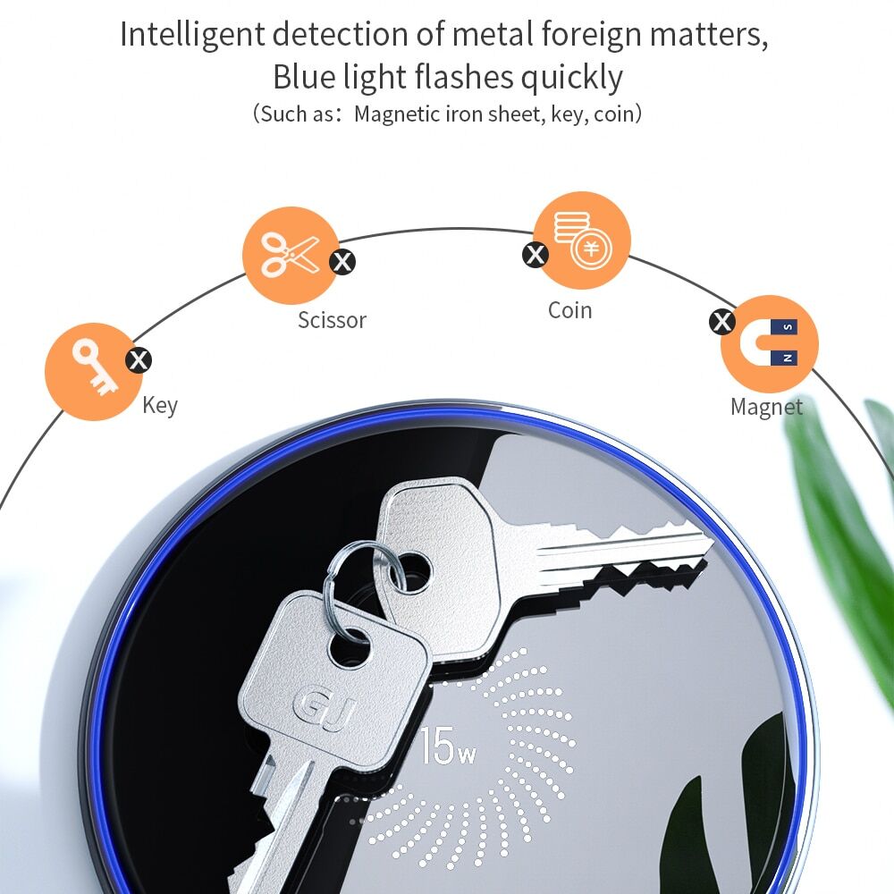 Chargeur Sans Fil 15W– Performance et Élégance thumbnail 6